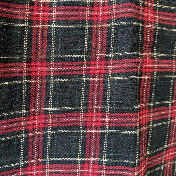 H&M Divided Plaid Mini Skirt Size 4 - Picture 3 of 4